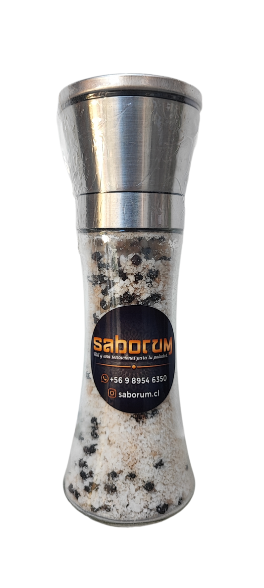 Molinillo Sal Pimienta Negra: El dúo clásico e imprescindible para potenciar el sabor natural de tus comidas