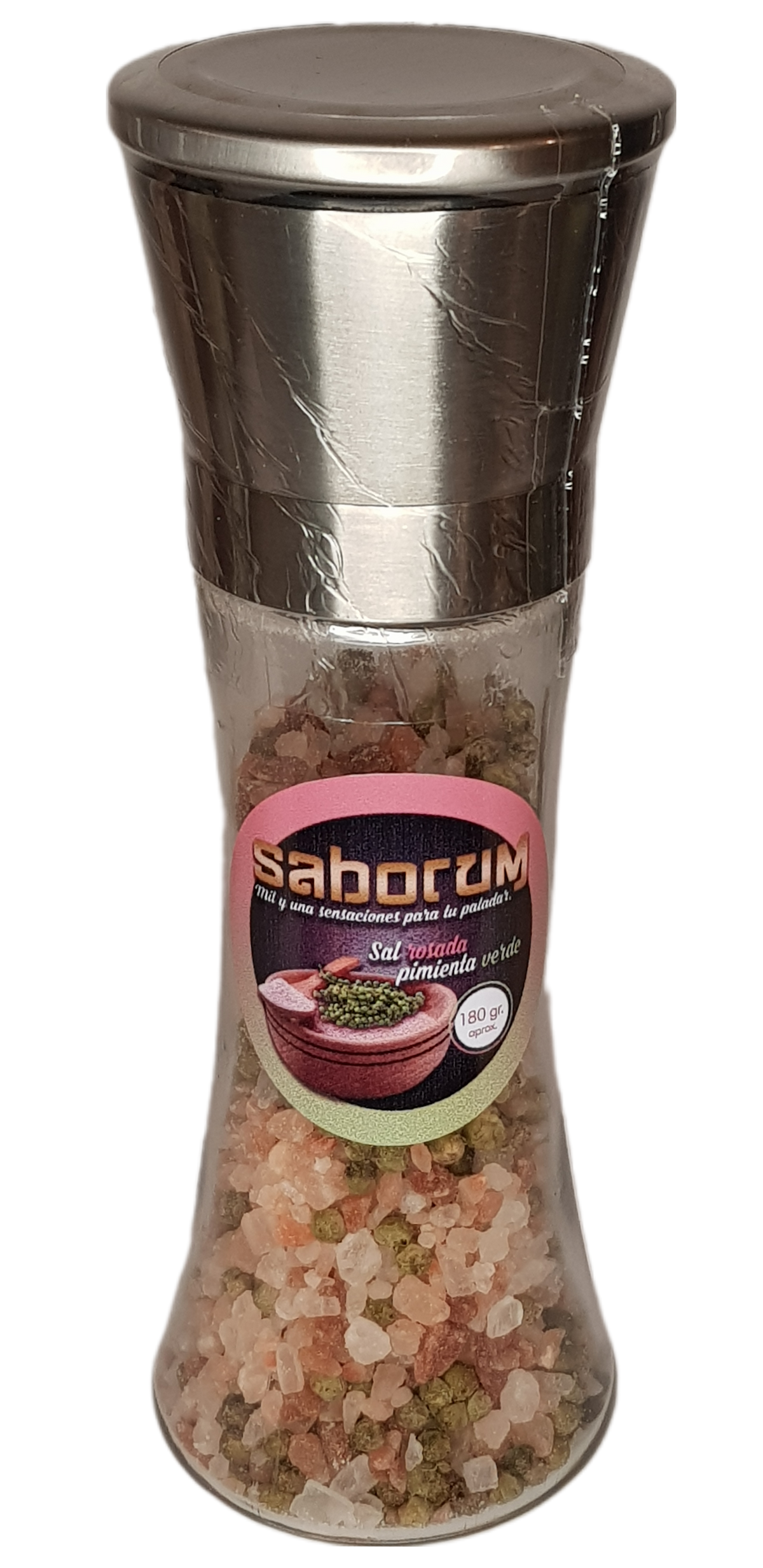 Molinillo Sal Rosada Pimienta Verde: La combinación fresca, elegante y ligera para darle un acabado gourmet a tus platos